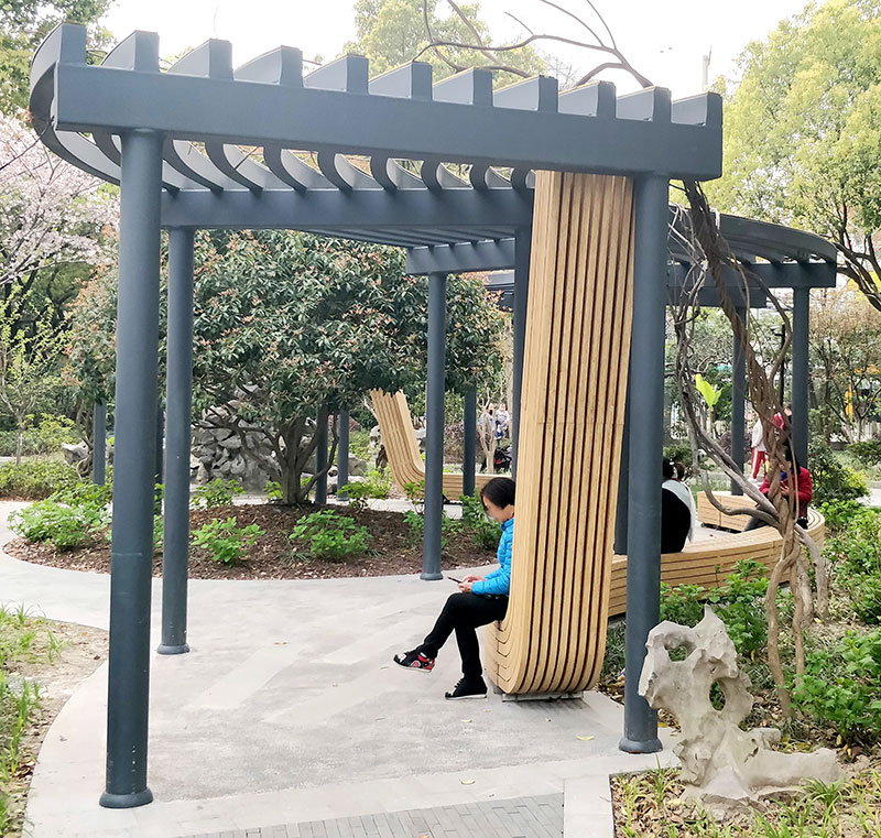 戶(hù)外竹木坐凳