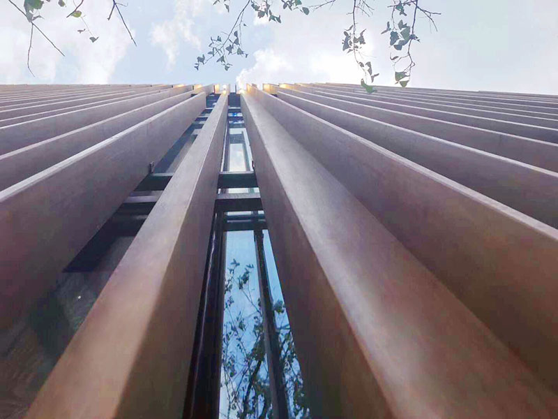 桃花江戶(hù)外竹材細(xì)節(jié)